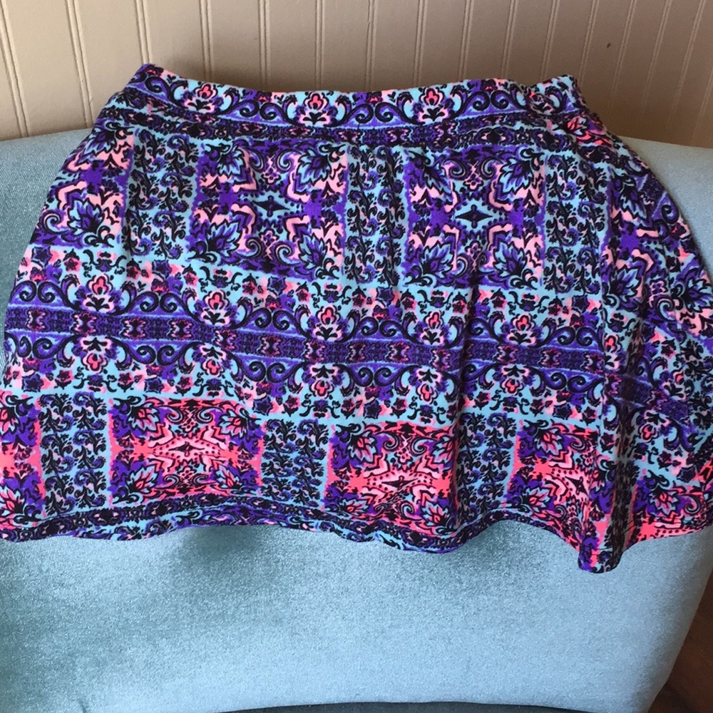 Limited too‎ skort size 5/6 purple and pink